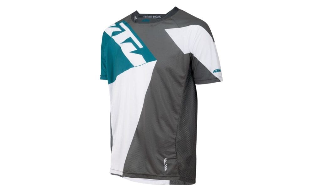 T SHIRT ENDURO AZZURRA KTM